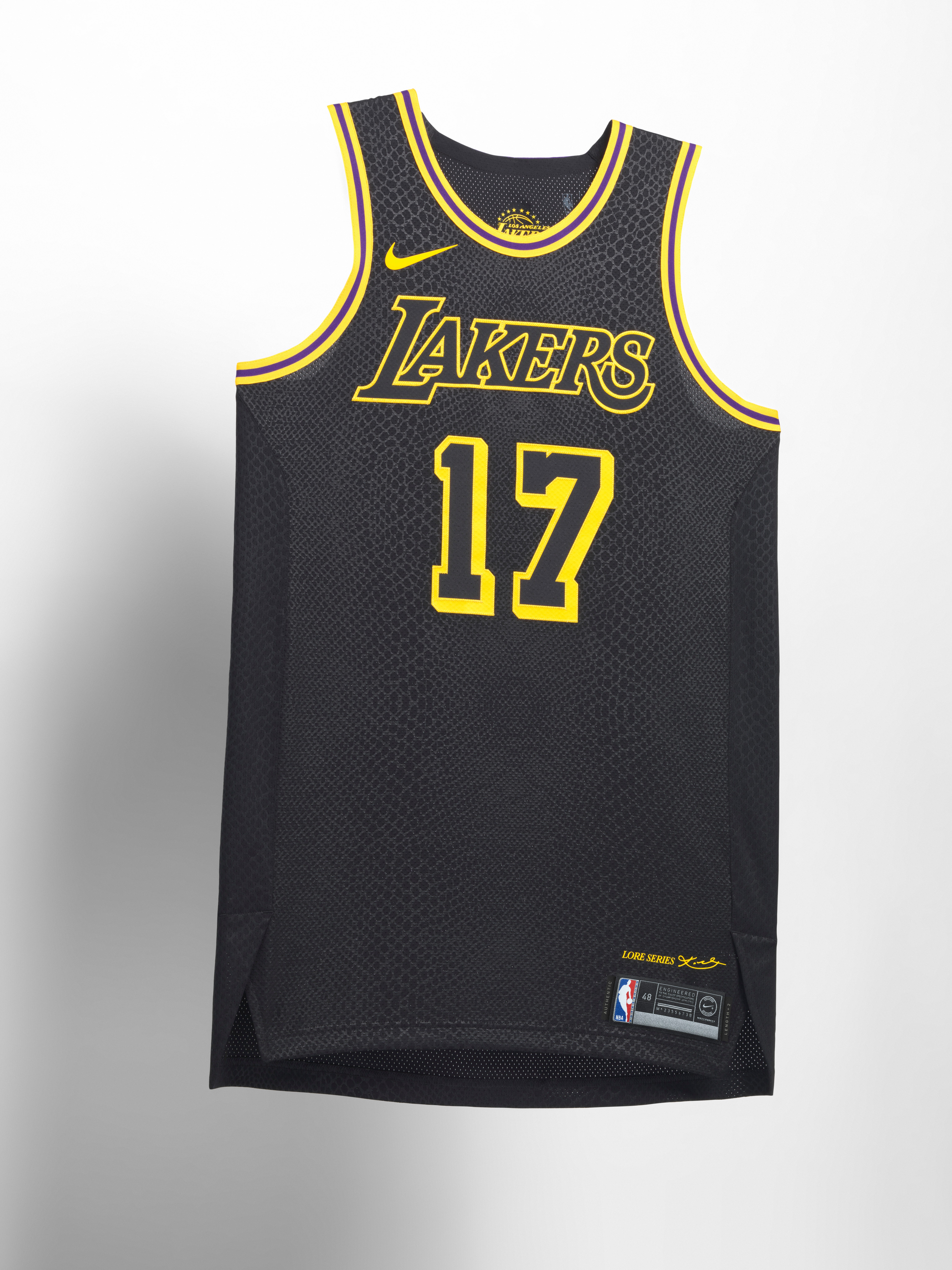 lakers authentic city edition jersey